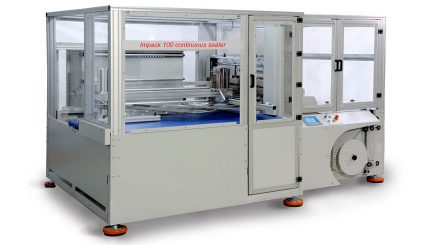IMPACK 100XL Seladora Contínua Automática Para Grandes Produtos